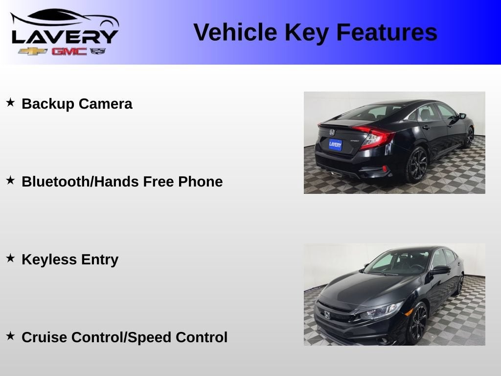 2020 Honda Civic Sedan Sport