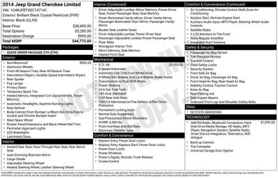 2014 Jeep Grand Cherokee Limited