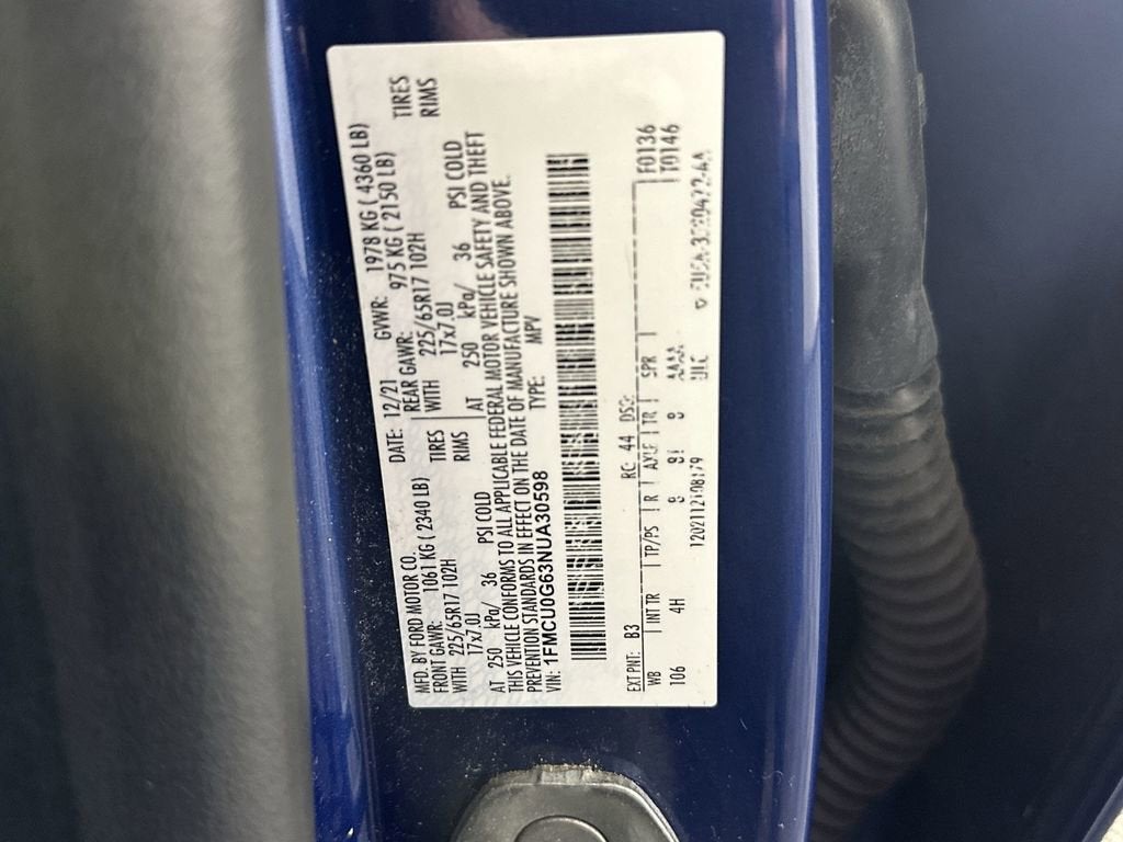 2022 Ford Escape SE