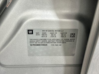 2014 Chevrolet Cruze 1LT