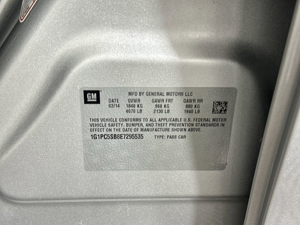 2014 Chevrolet Cruze 1LT