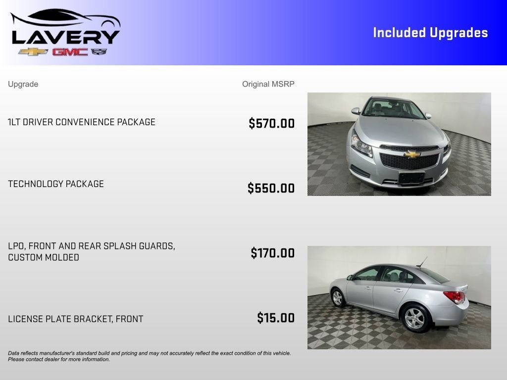 2014 Chevrolet Cruze 1LT