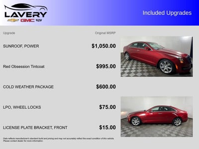 2016 Cadillac ATS Luxury Collection AWD