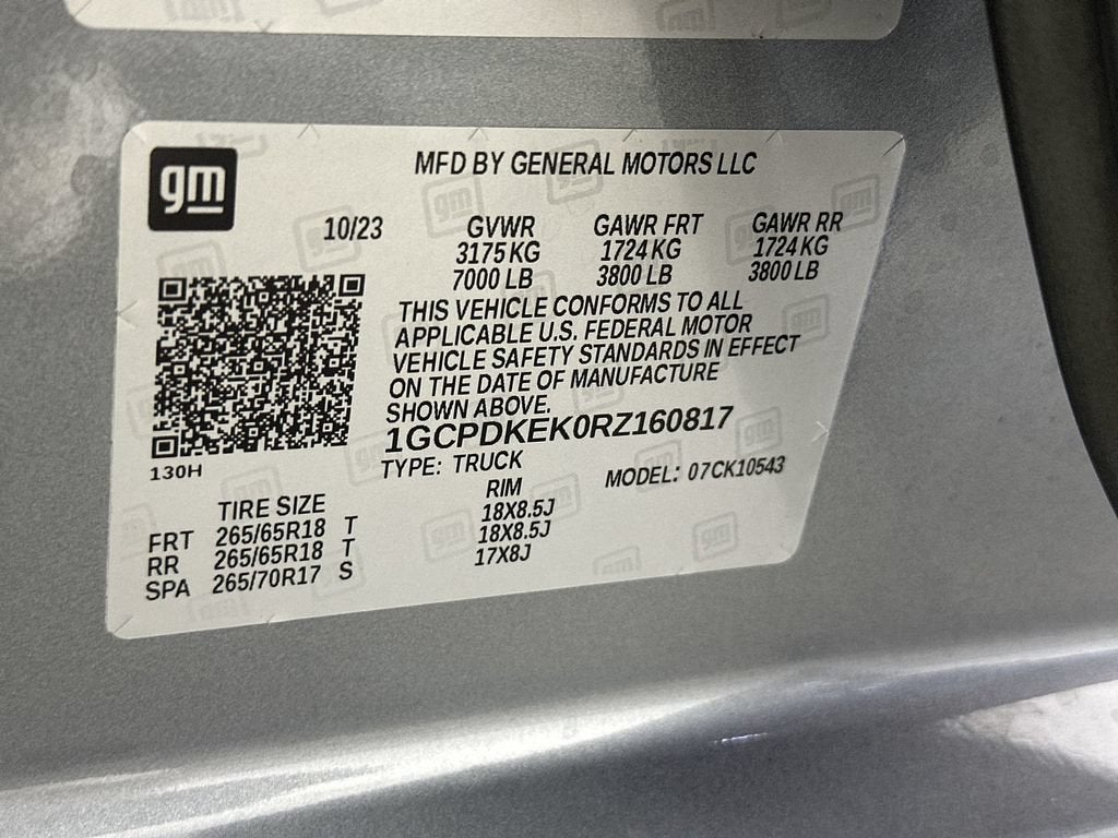 2024 Chevrolet Silverado 1500 LT (2FL)