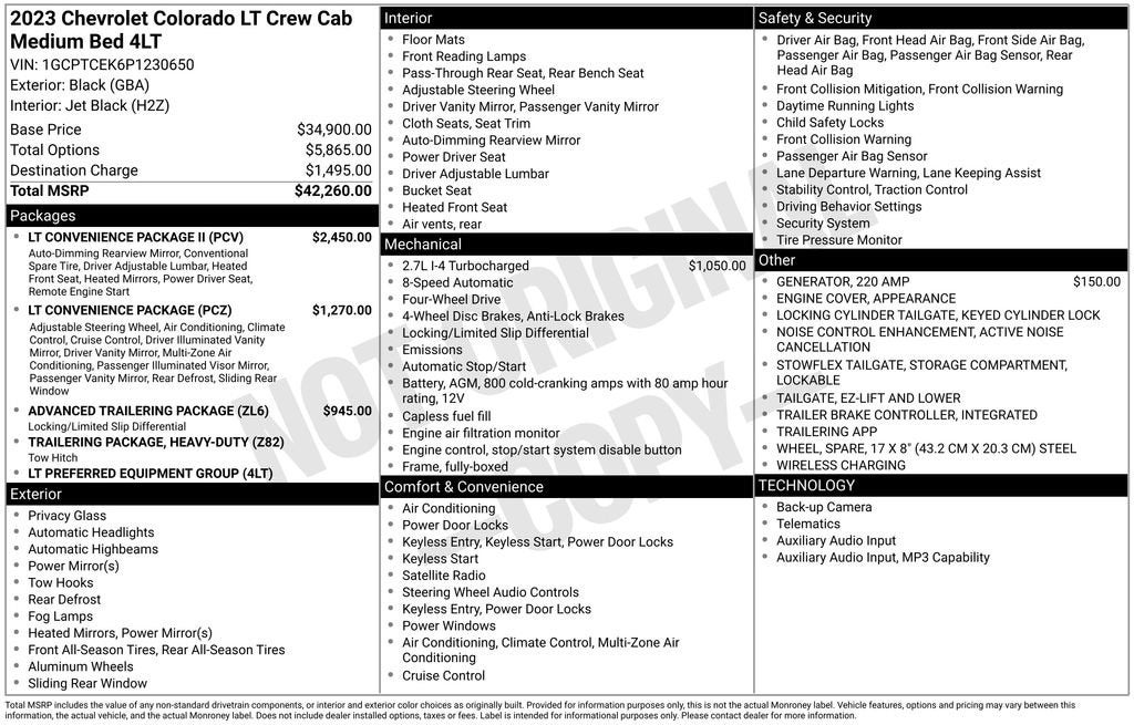 2023 Chevrolet Colorado LT