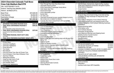 2024 Chevrolet Colorado Trail Boss