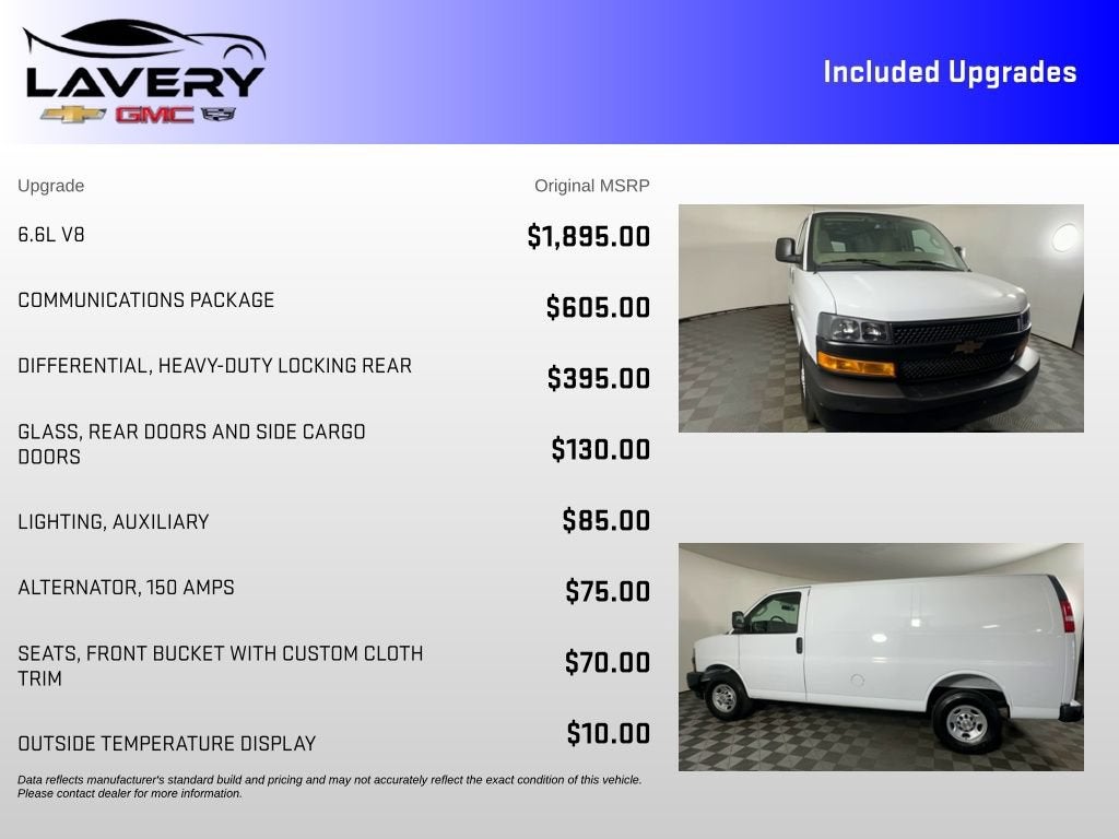 2026 Chevrolet Express Cargo WT