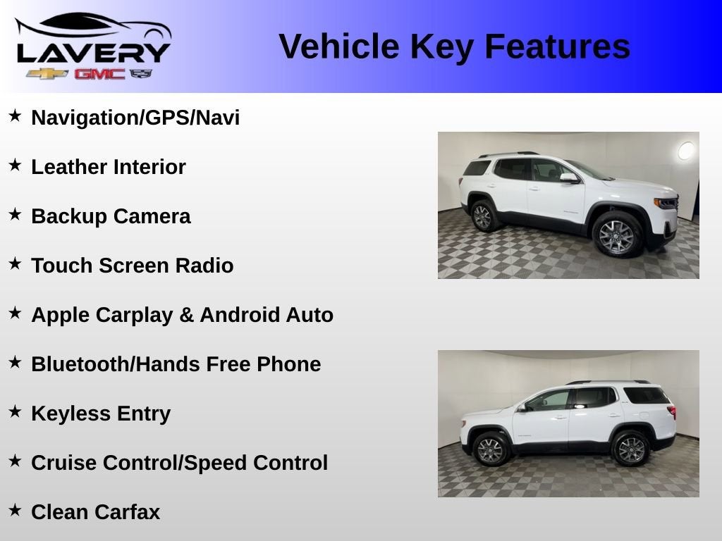 2023 GMC Acadia SLE