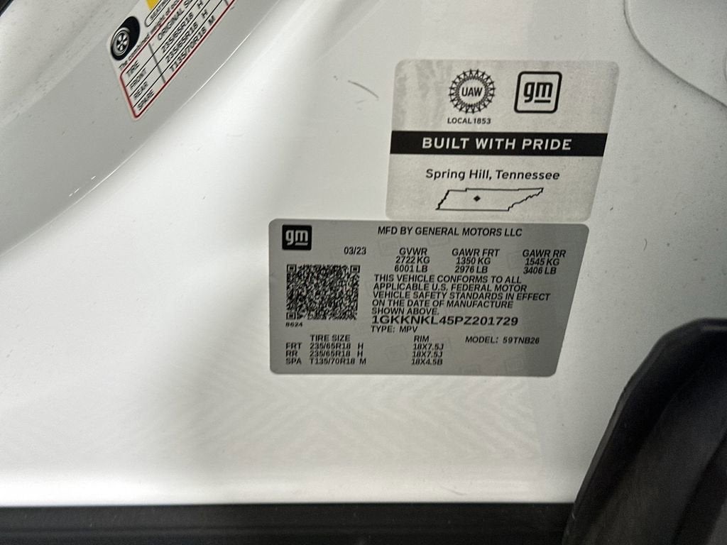 2023 GMC Acadia SLE