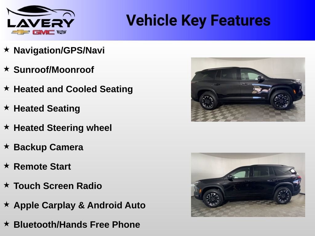 2026 Chevrolet Traverse Z71