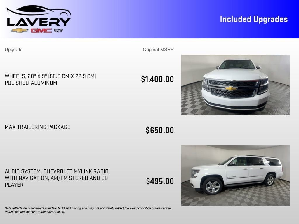 2015 Chevrolet Suburban LT