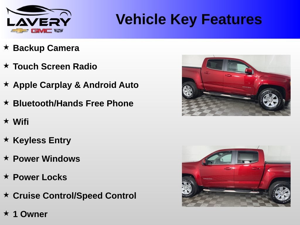 2017 GMC Canyon 2WD SLE