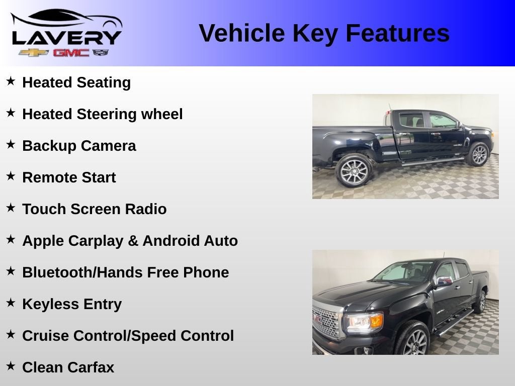 2019 GMC Canyon 4WD Denali