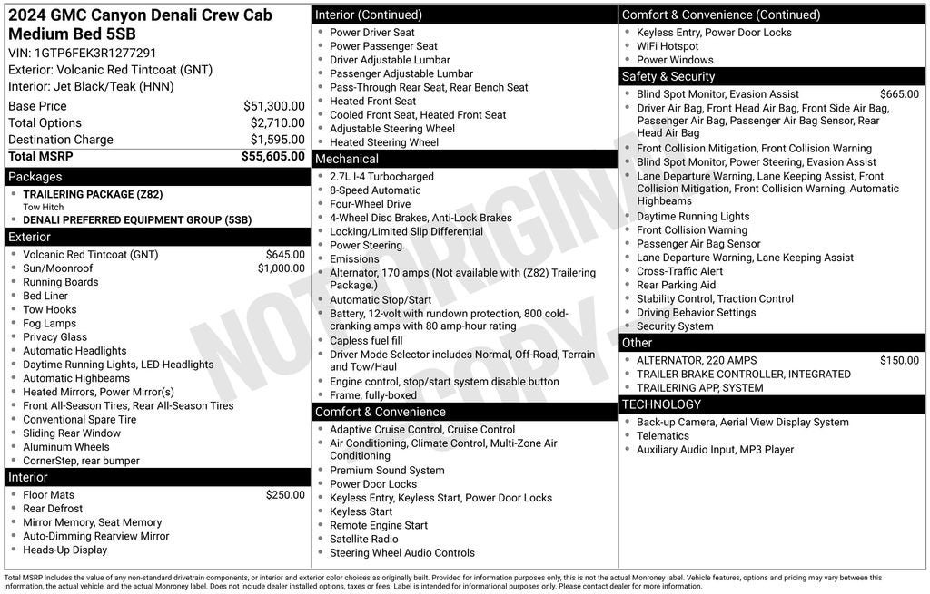 2024 GMC Canyon Denali