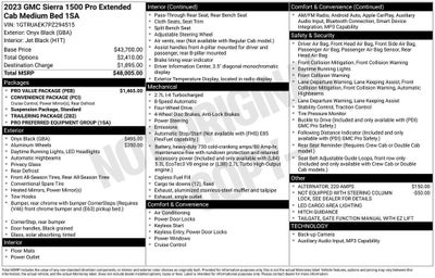 2023 GMC Sierra 1500 Pro