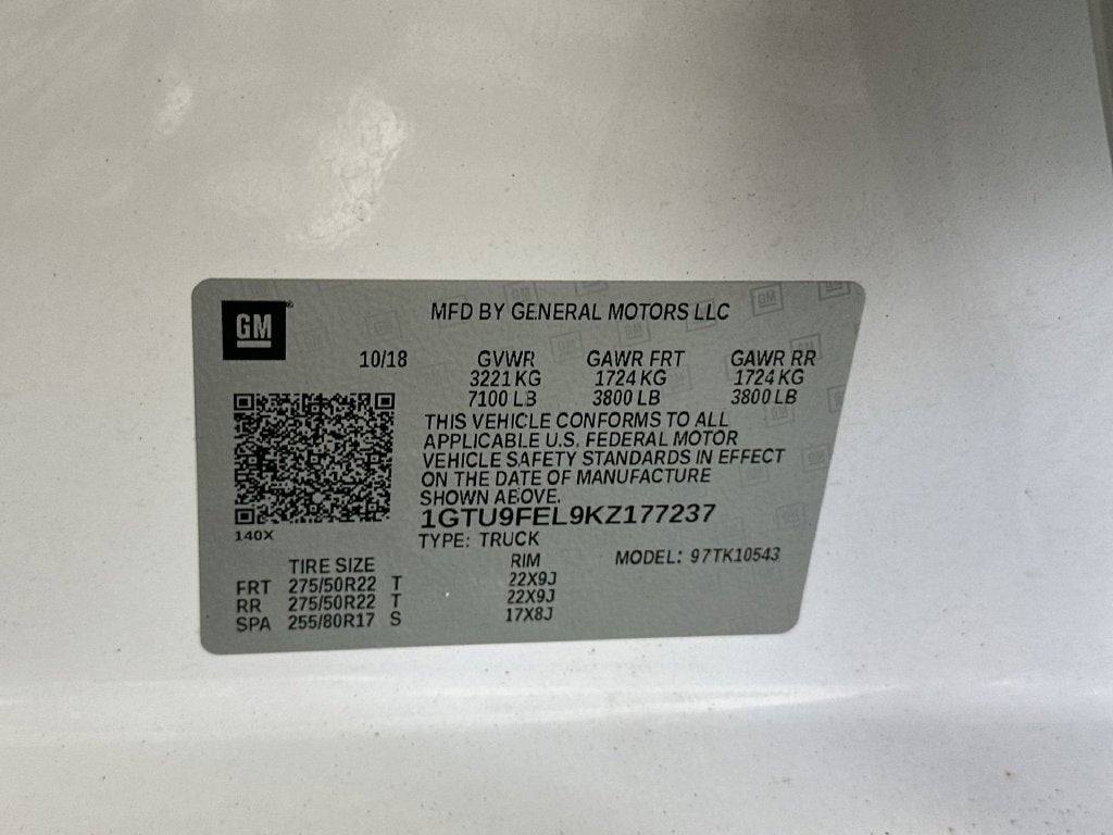 2019 GMC Sierra 1500 Denali