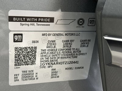 2026 Cadillac XT5 Luxury