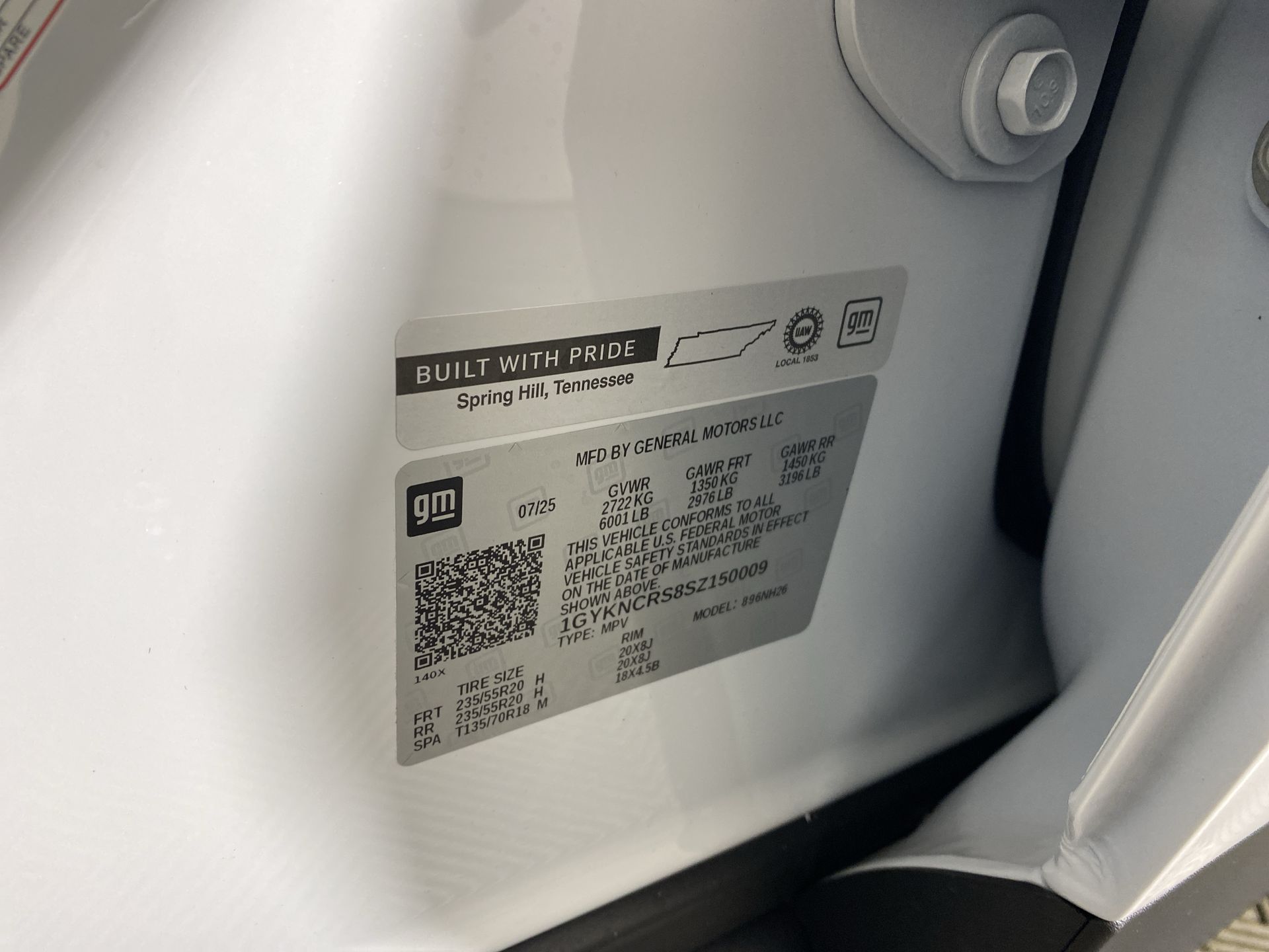 2025 Cadillac XT5 Premium Luxury