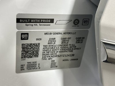 2026 Cadillac XT5 Premium Luxury