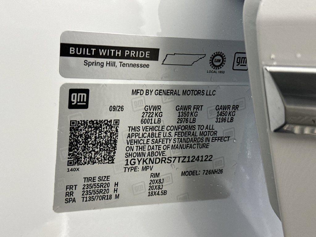 2026 Cadillac XT5 Premium Luxury