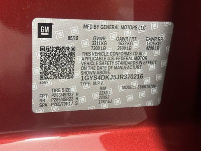 2018 Cadillac Escalade Platinum