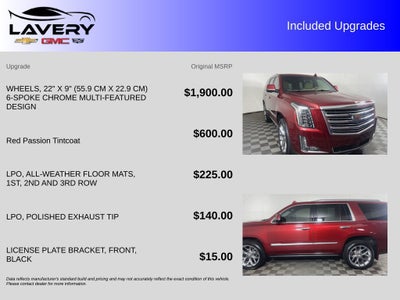 2018 Cadillac Escalade Platinum