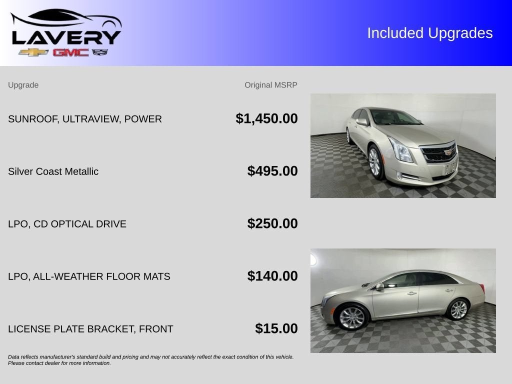 2016 Cadillac XTS Luxury Collection