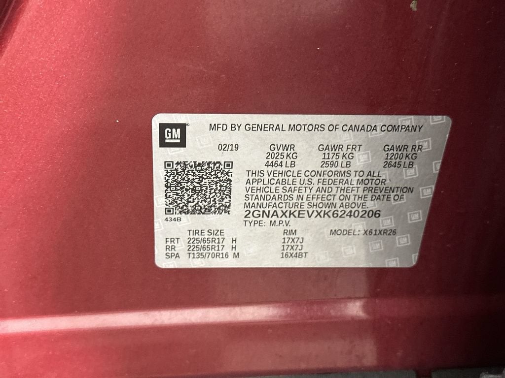 2019 Chevrolet Equinox LT