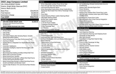 2022 Jeep Compass Limited