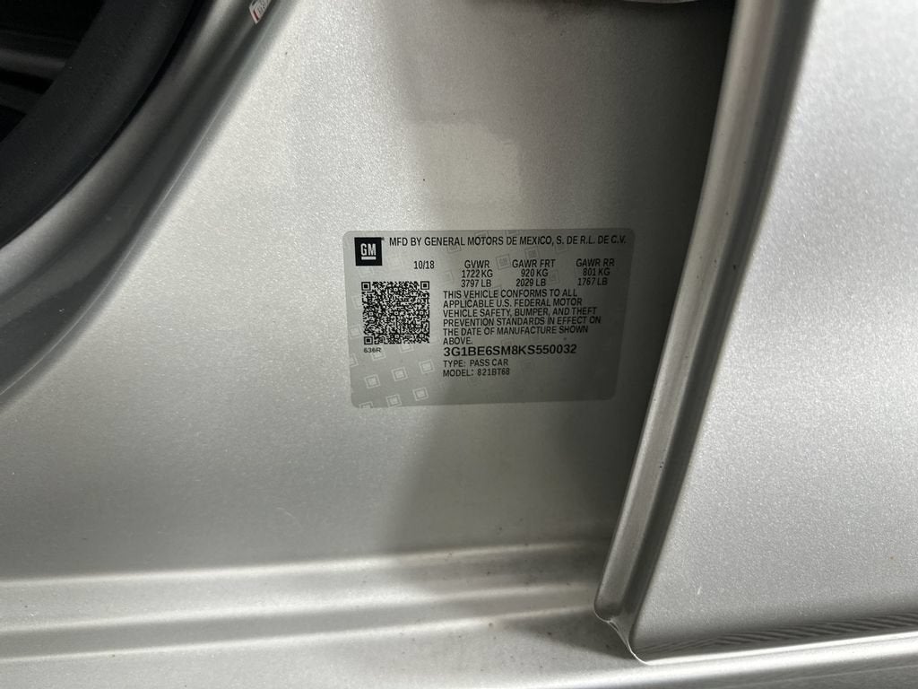 2019 Chevrolet Cruze LT