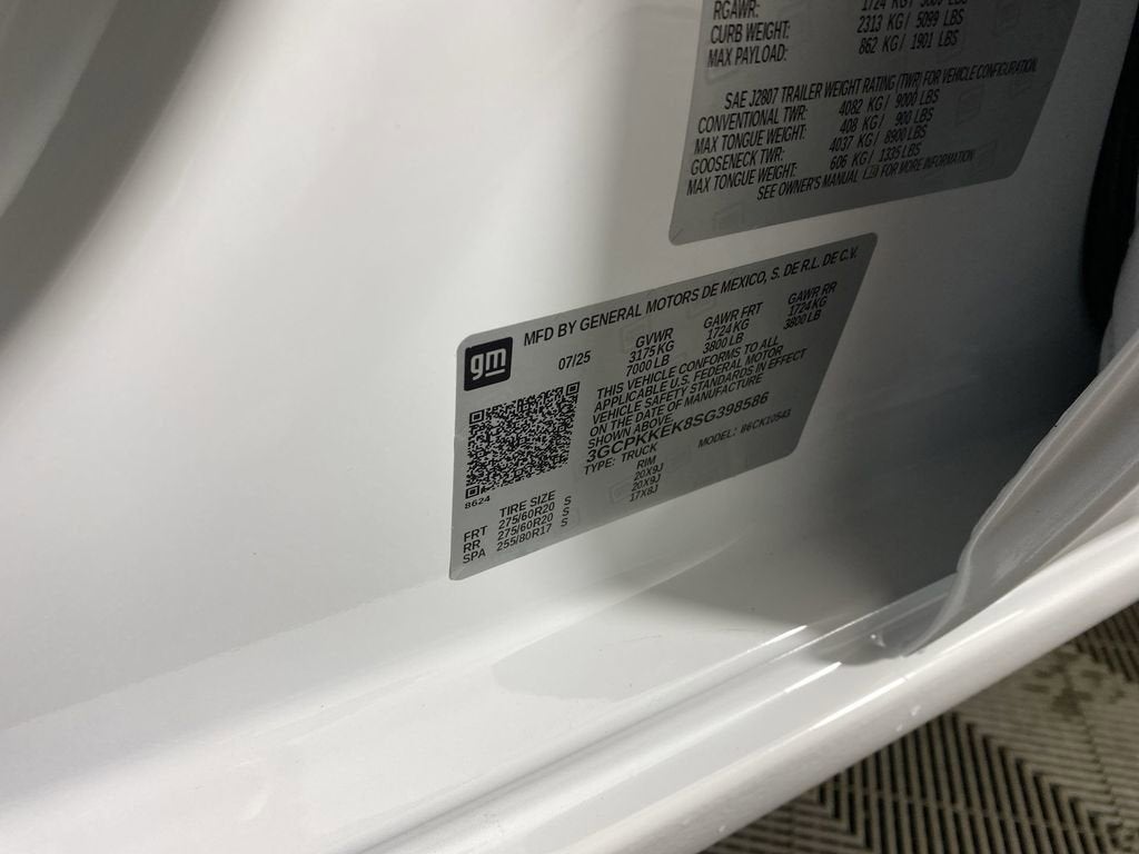 2025 Chevrolet Silverado 1500 LT (2FL)