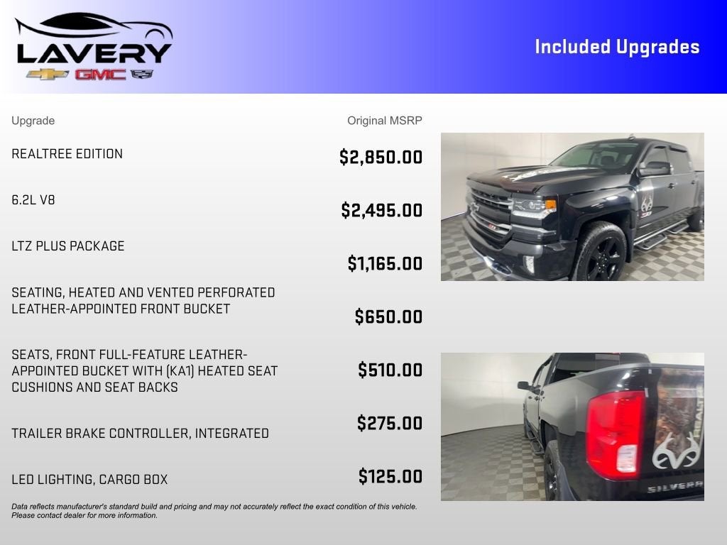 2017 Chevrolet Silverado 1500 LTZ