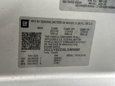 2020 Chevrolet Silverado 1500 RST