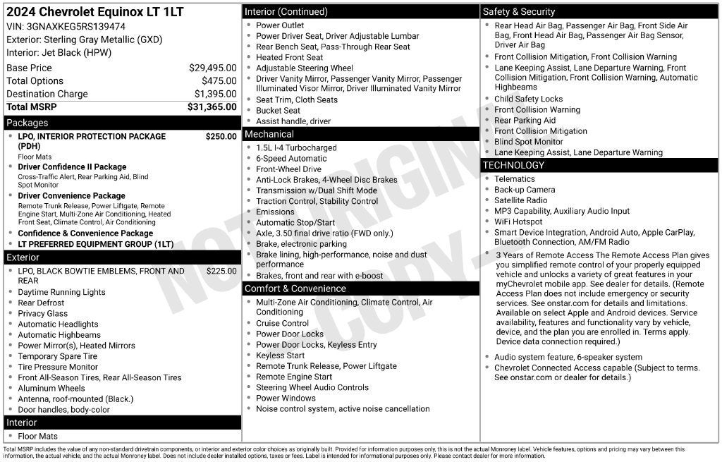 2024 Chevrolet Equinox LT