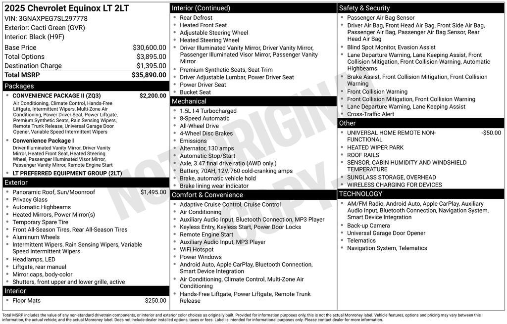 2025 Chevrolet Equinox LT