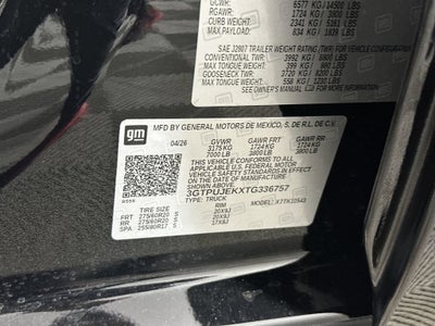 2026 GMC Sierra 1500 Elevation