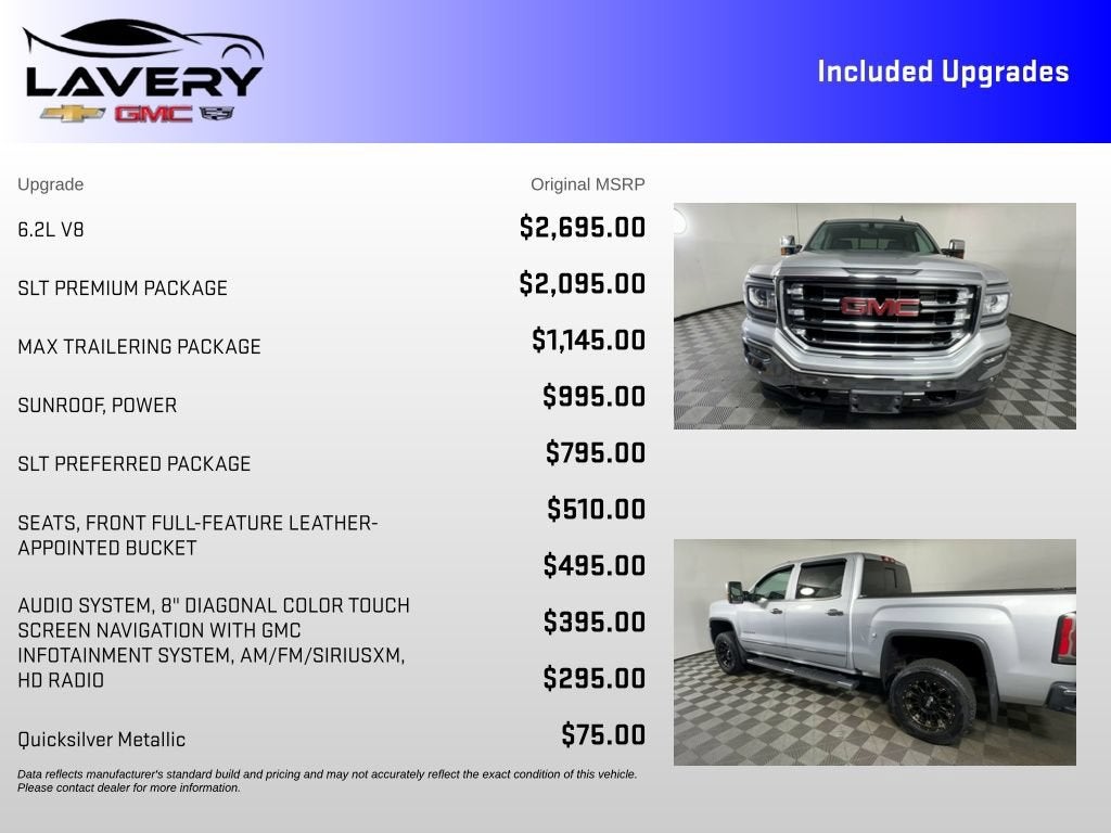 2018 GMC Sierra 1500 SLT