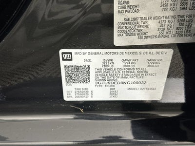 2022 GMC Sierra 1500 Limited SLT