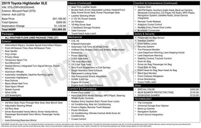 2019 Toyota Highlander XLE