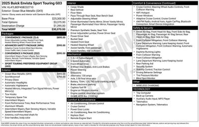 2025 Buick Envista Sport Touring
