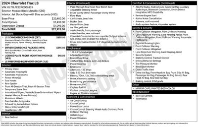 2024 Chevrolet Trax LS
