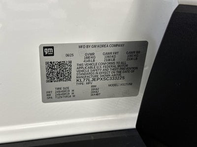2025 Chevrolet Trax 2RS
