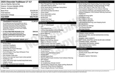 2025 Chevrolet Trailblazer LT