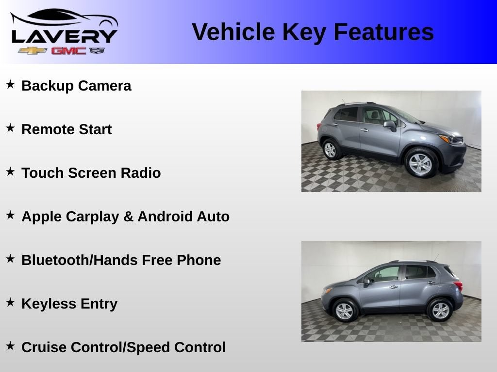 Used 2019 Chevrolet Trax LT with VIN KL7CJLSB0KB845476 for sale in Alliance, OH