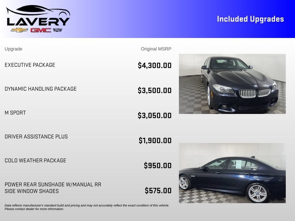 2014 BMW 550i xDrive