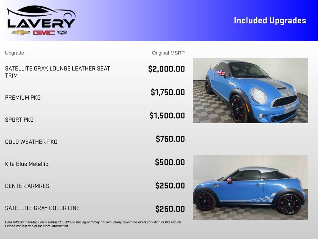 2013 MINI Coupe Cooper S